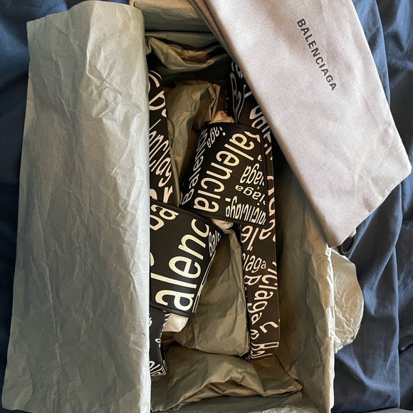 (SOLD) Balenciaga Slides mens sz 8 - Picture 6 of 6